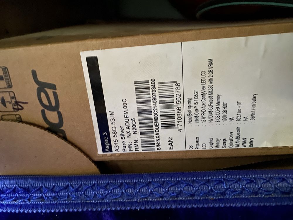 Acer acpire 3 core i5