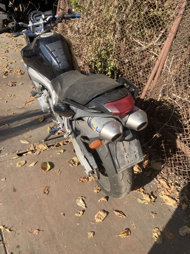 Yamaha FZ6 на части