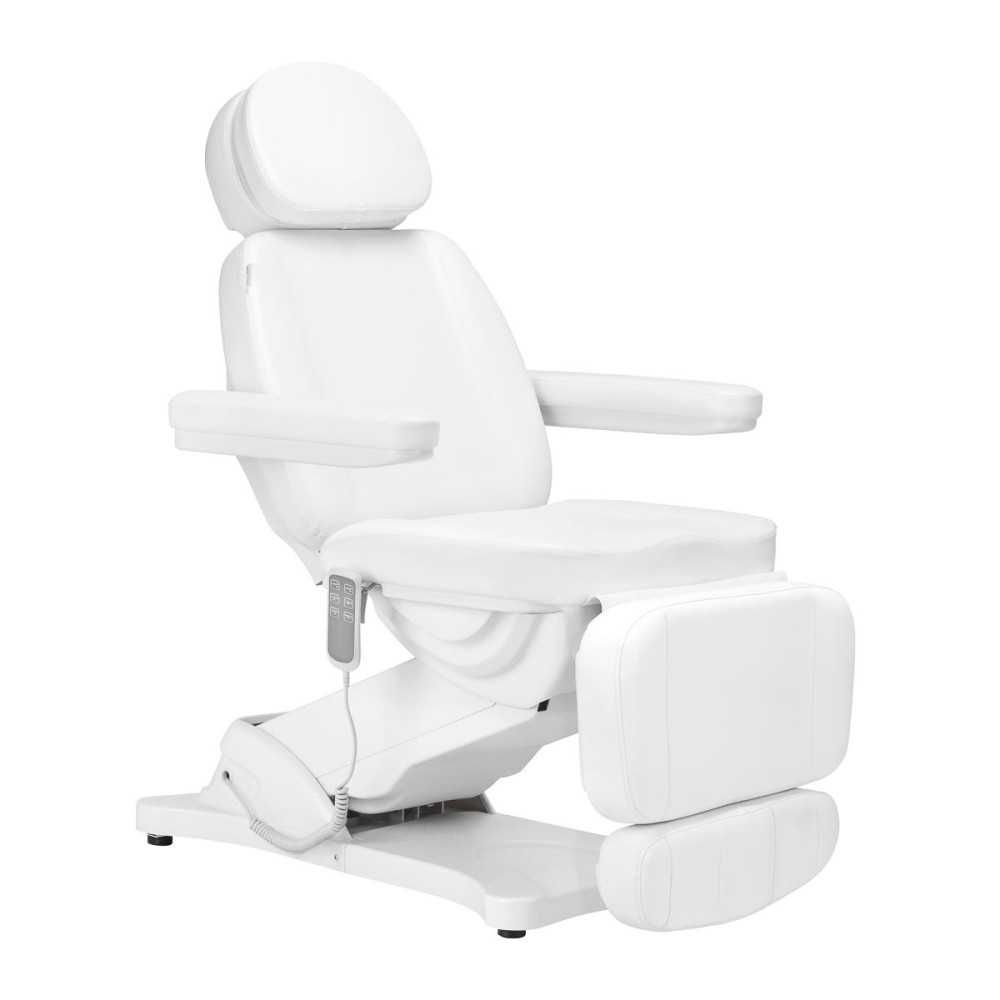 Електрическа кушетка Sillon Classic (3 мотора) - бяла