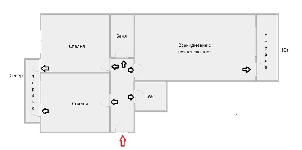 Продава се Тристаен апартамент в Варна, Погреби - 88 кв.м за 2728 €/кв.м - Снимка #8