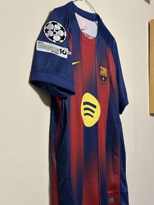 Тениска на FC Barcelona с името на Lamine Yamal - НОВА!