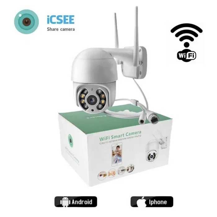 iCsee 8MP ULTRA HD NEW ULTRA HD Waterproof 360, цветно нощно виждане