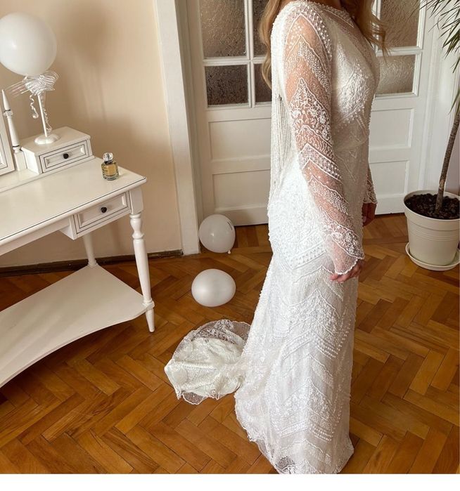 Rochie mireasă  creație Oana Lupaș