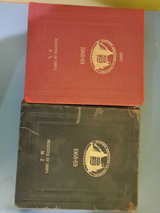 Корабни регистри на Лойдс 1968-1969