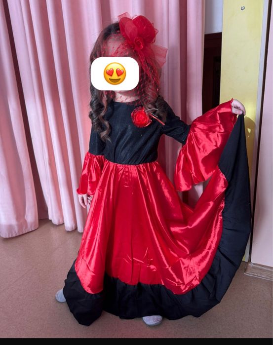 Десткое испанское платье