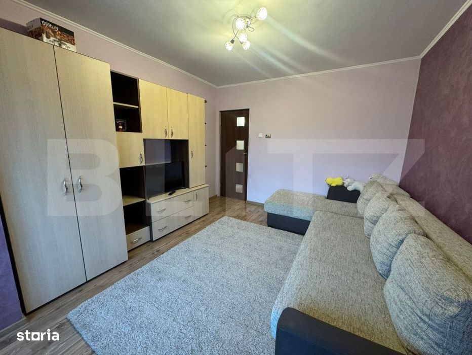 Apartament 2 camere decomandate ,52 mp Tudor, aproape de Univ. Dimitri