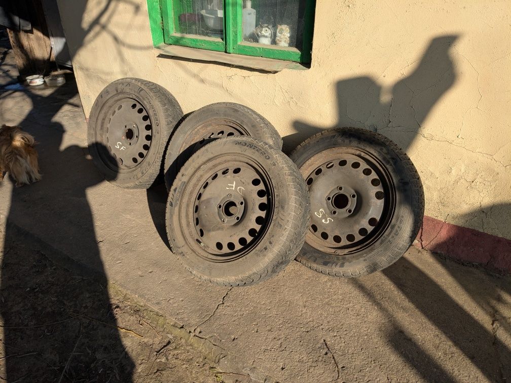 Jante tabla cu anvelope iarnă