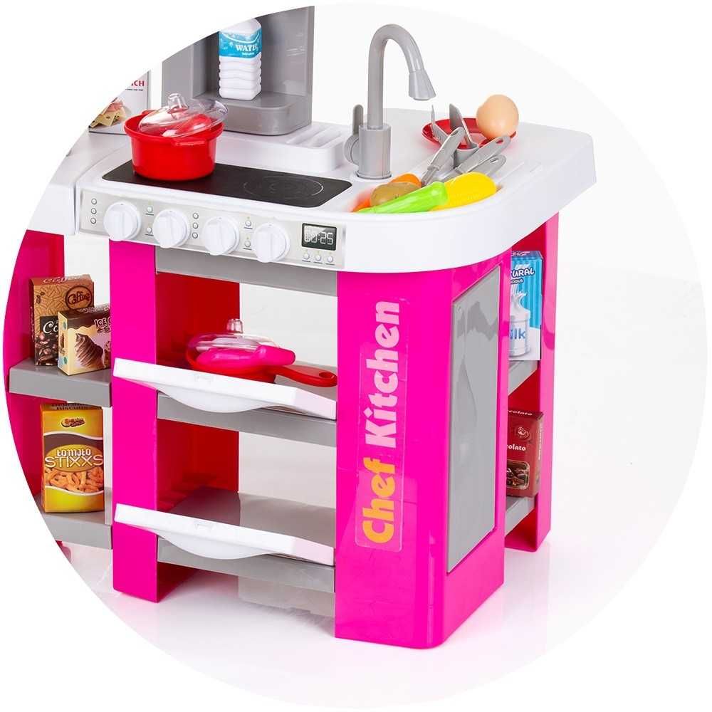 Set jucarie bucatarie cu sistem de curgere apa, lumini, sunete