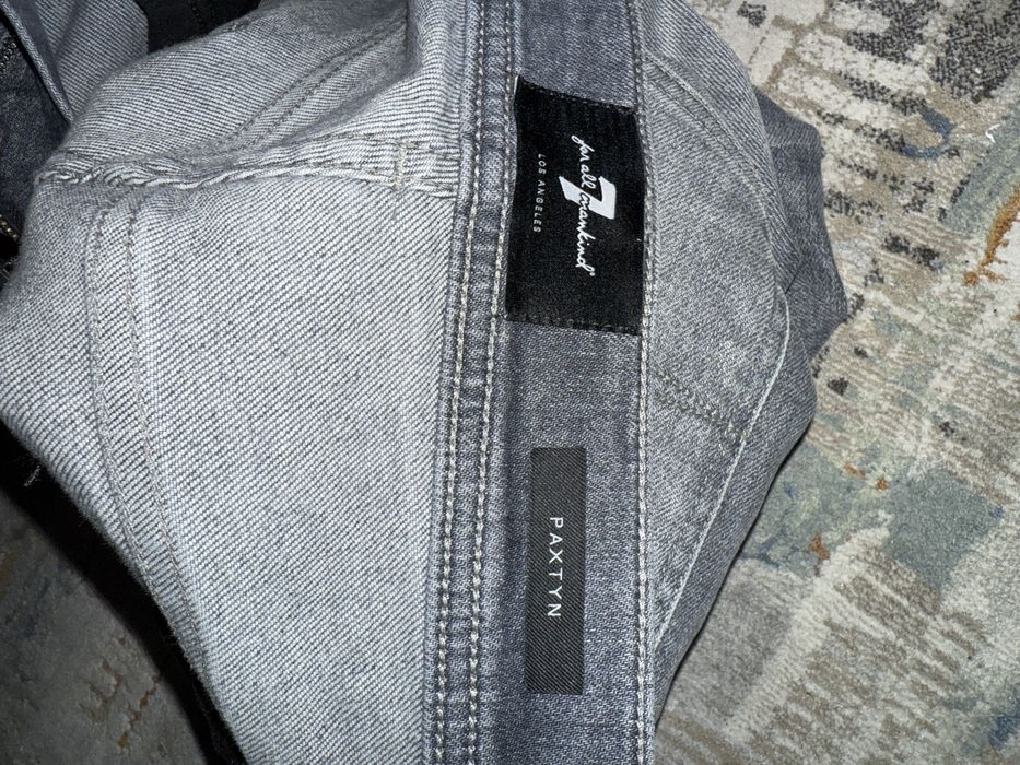 7 for all mankind men's jeans (originali) skinny