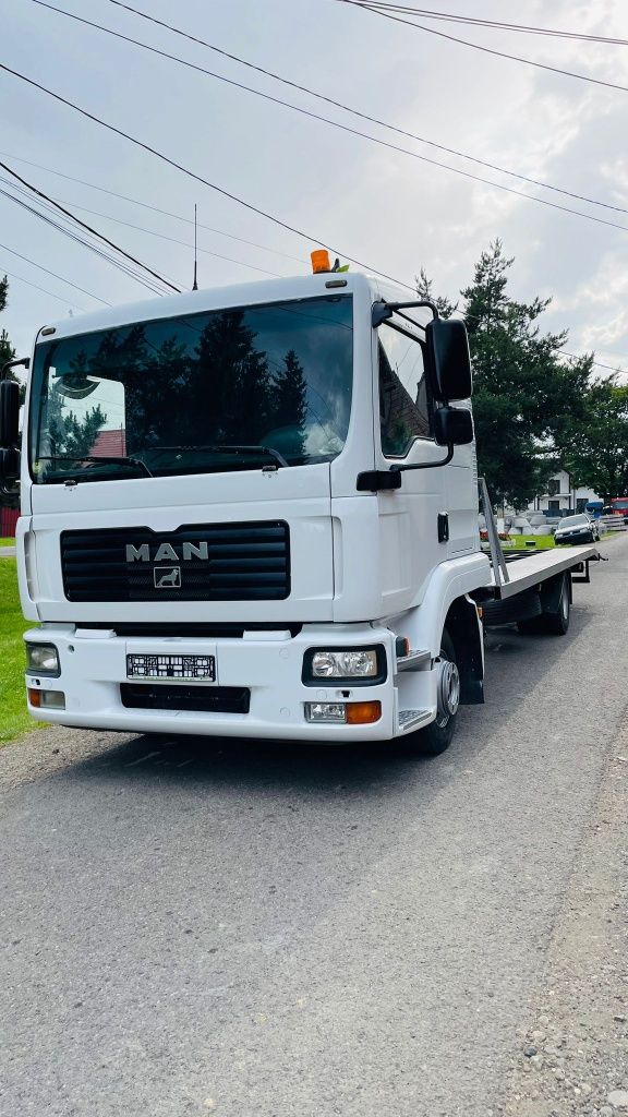 MAN Tgl 12.240 auto platforma, trailer