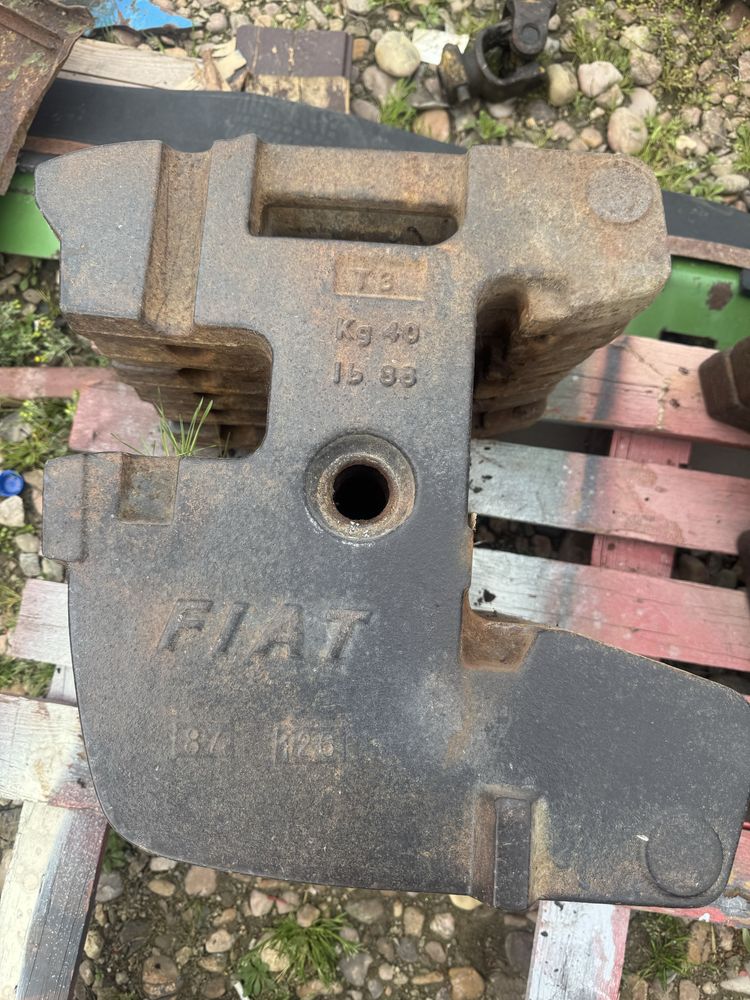 Greutati New Holland Fiat Agri Cupla remorcare tirant New Holland Fiat