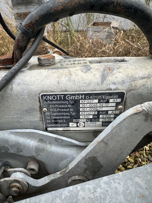 Remorca utilaje Meredith