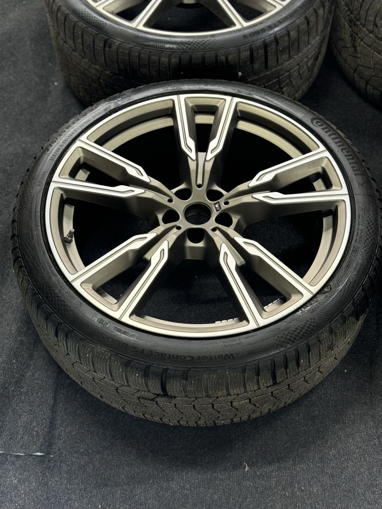 Jante Bmw X5 g05 x6 G06 R22 anvelope iarna Continental Stil M747