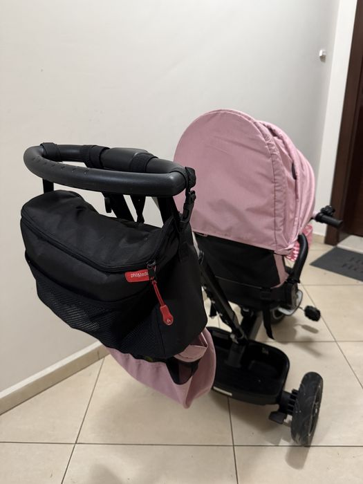 С ПОДАРЪК - Детска триколка KinderKraft Easytwist (розова) като нова