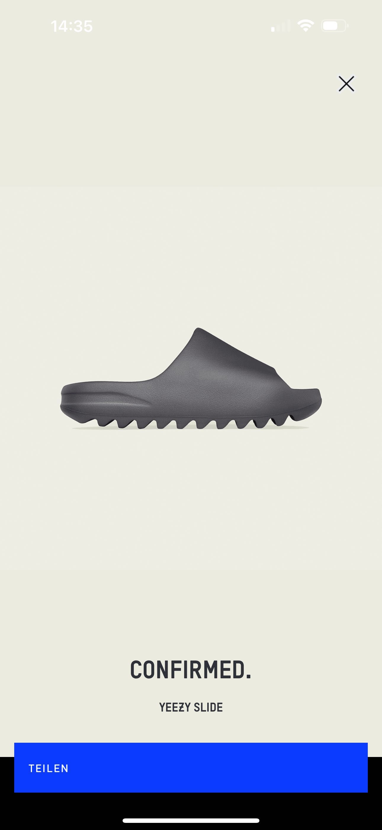 Yeezy Slide Granit Adidas Original Papuci