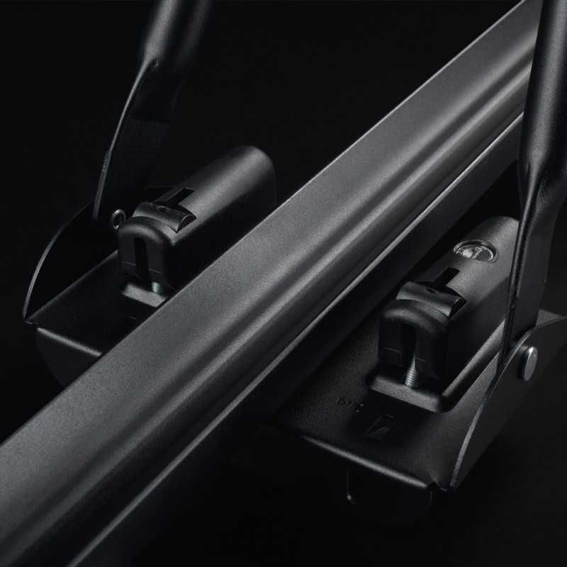CRUZ Suport BICICLETA aluminiu NEGRU antifurt bare transversale auto