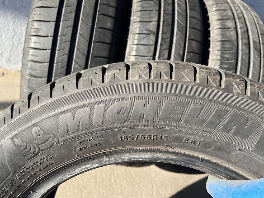 4 бр. летни гуми 185/65/15 Michelin DOT 0317 5-6 mm