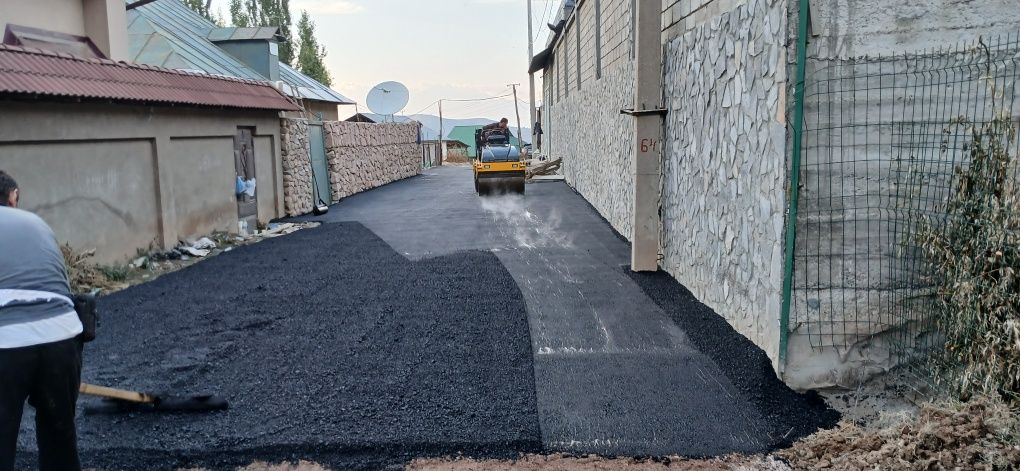 Asfalt yotqizish xizmati