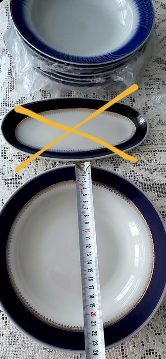 Новые Тарелки СССР Сумский Фарфор.