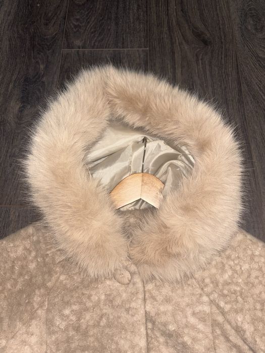 Страхотно мъхесто палтенце! Ново! Универсален размер