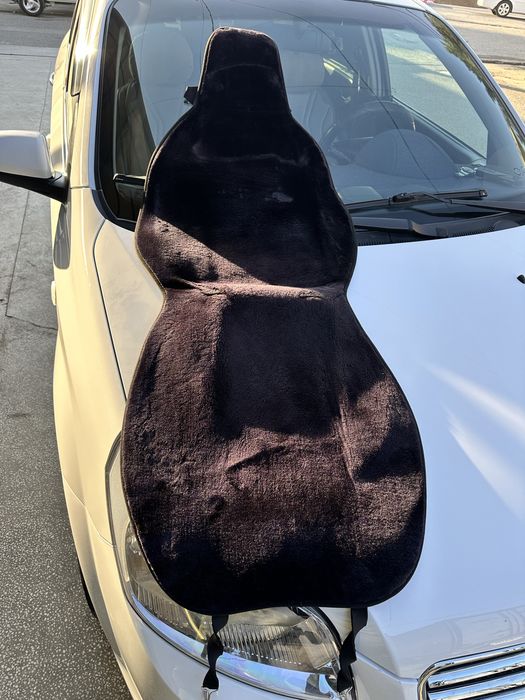 Накидка на сидение теплая