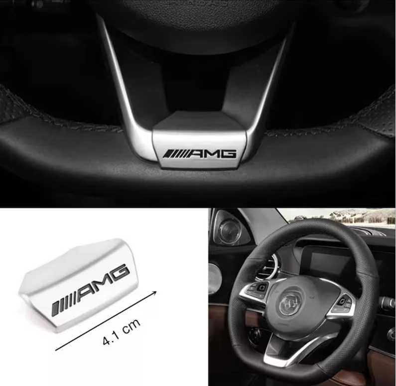 AMG лого,табелка за волан за Mercedes W212 W213 W202 W204 W205