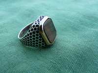 Бутиков мъжки сребърен пръстен - 3