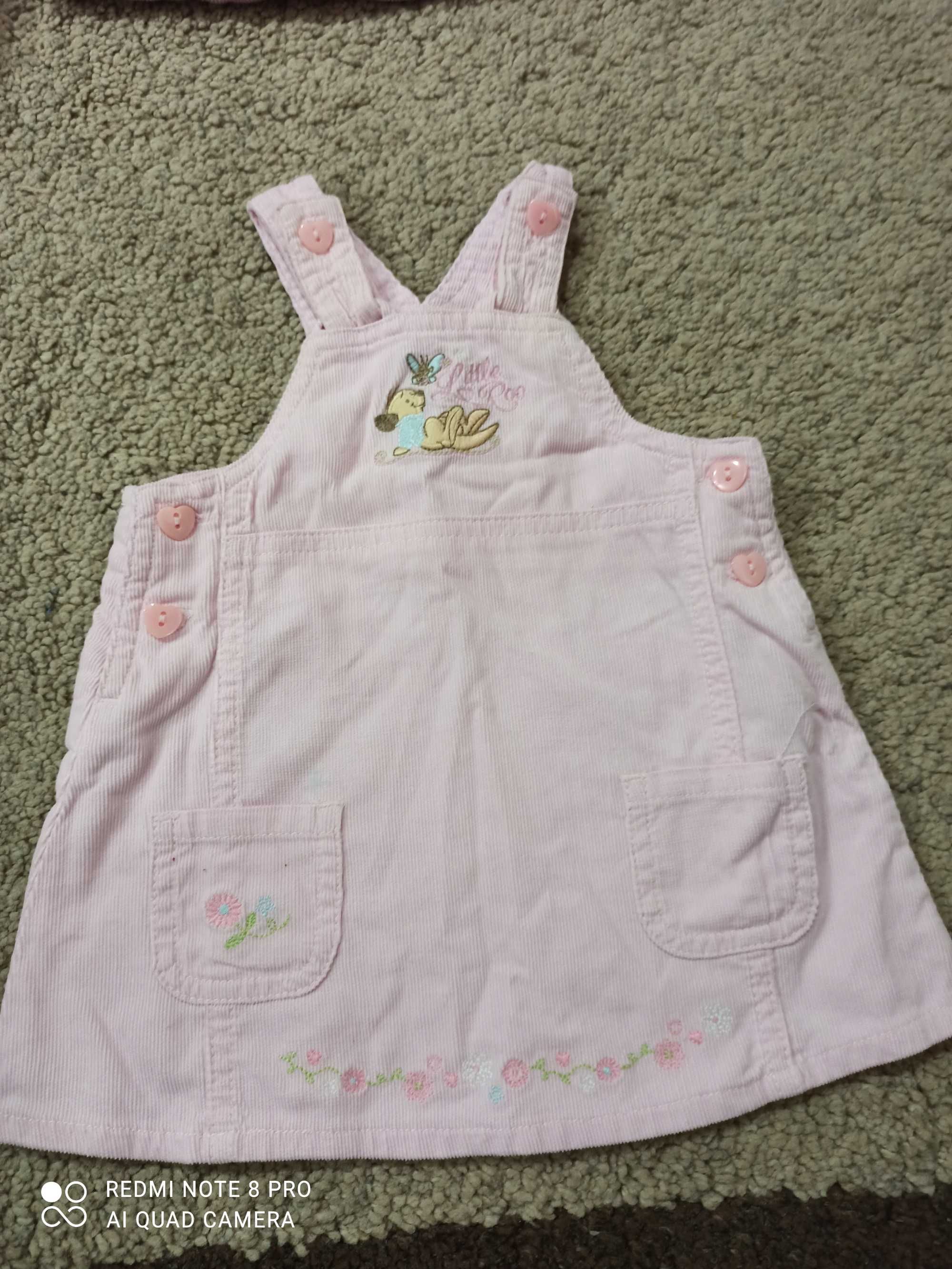 Лот от дрехи за бебе 0-3 месеца момиче Disney Cherokee гащеризон