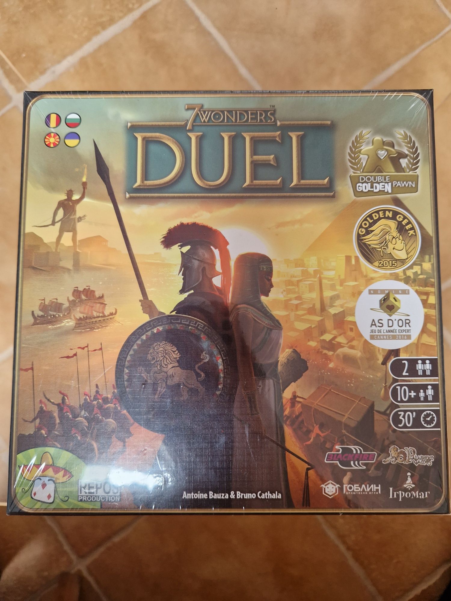 Настолна игра 7 Wonders: Duel