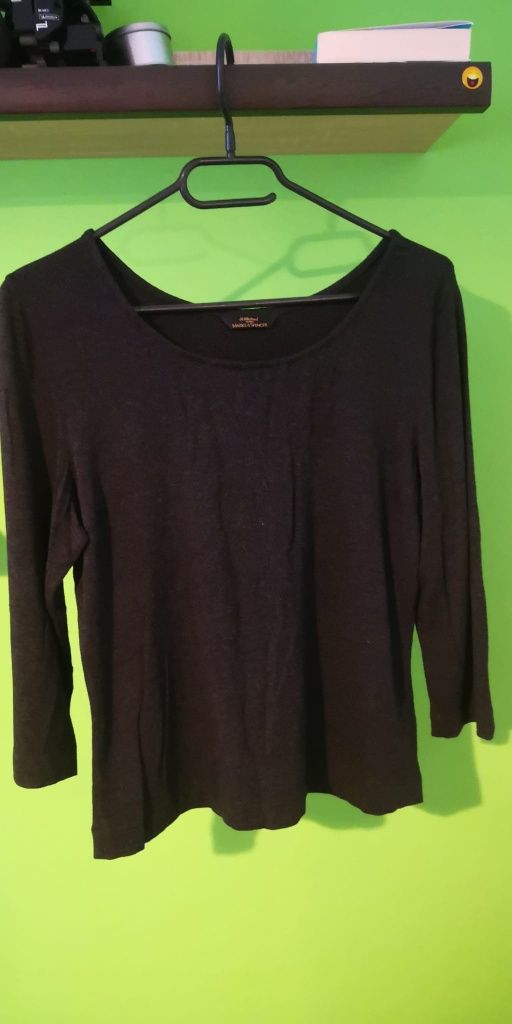 Bluza Marks & Spencer, gri inchis, marime 44