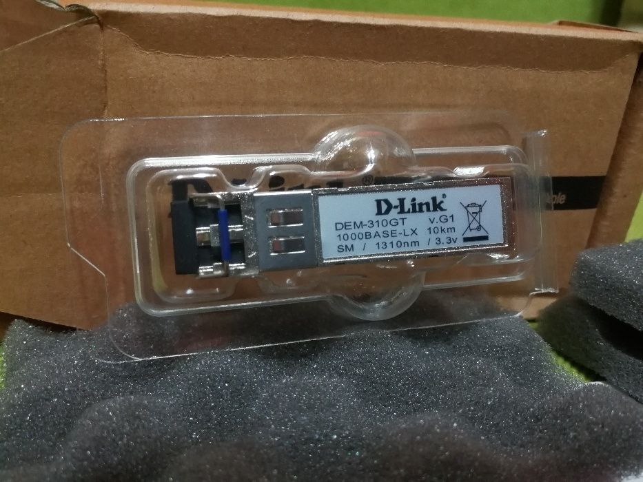 Modul Optic D-Link DEM-310GT Mini GBIC Transceiver 1000BaseLX nou