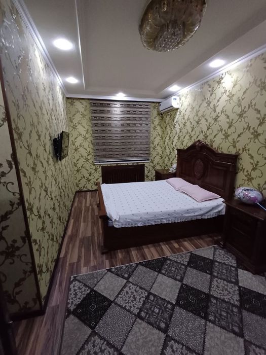 Паркентский 2х комнатный новостройка 80м² с ремонтом и с обстановками