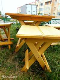 Раскладные стол и стулья (для пикника и похода)
