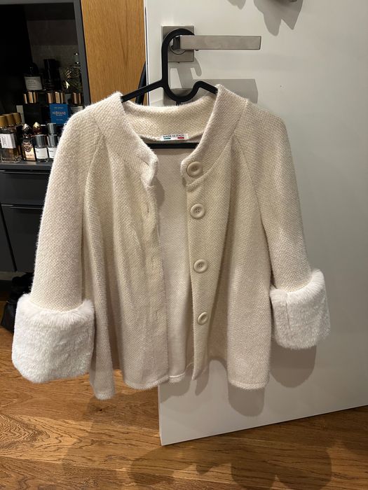 Преходно палто екрю