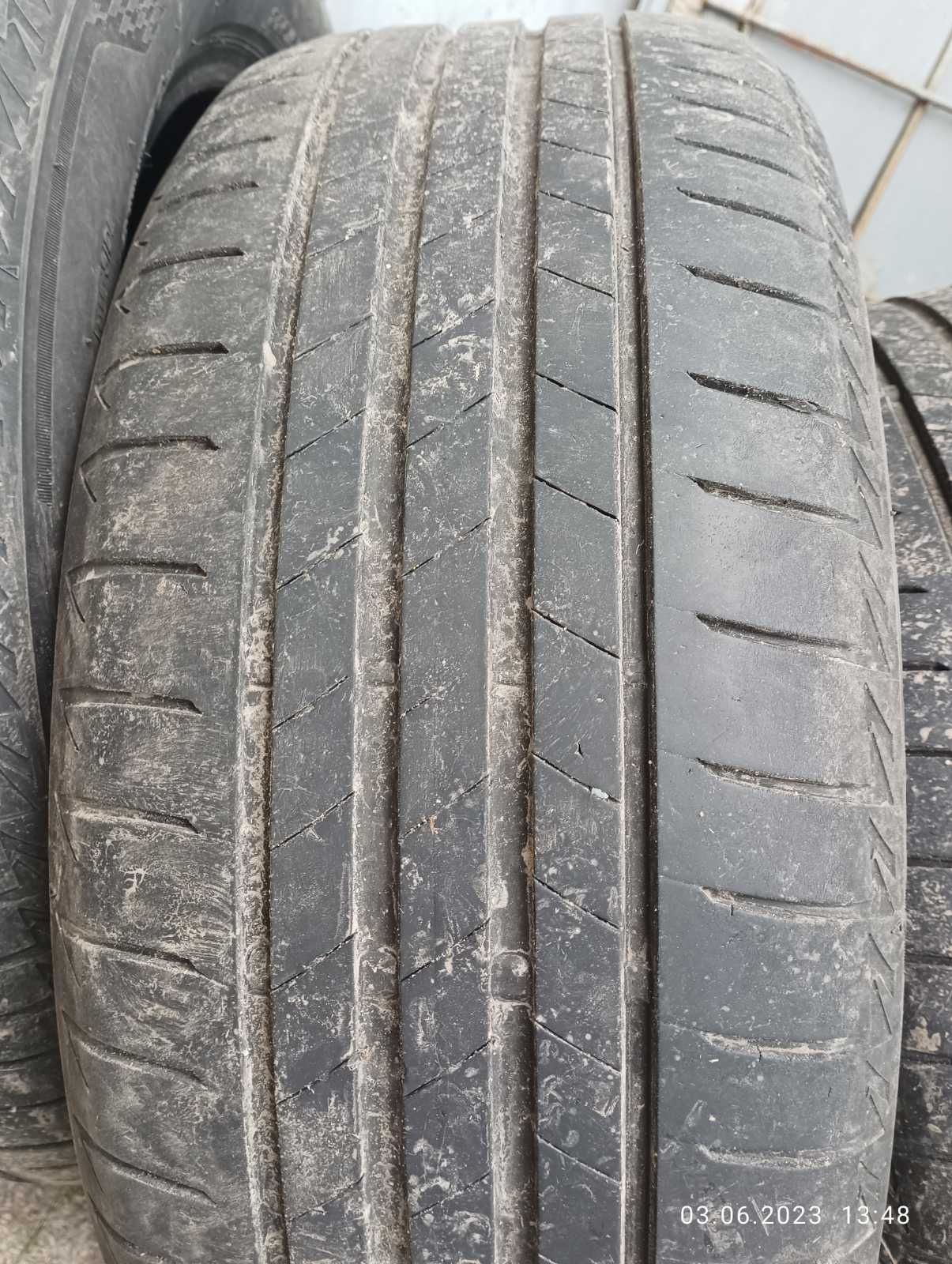 4 бр. летни гуми BRIDGESTONE TURANZA T005 225/55 R17 97W DOT 3019