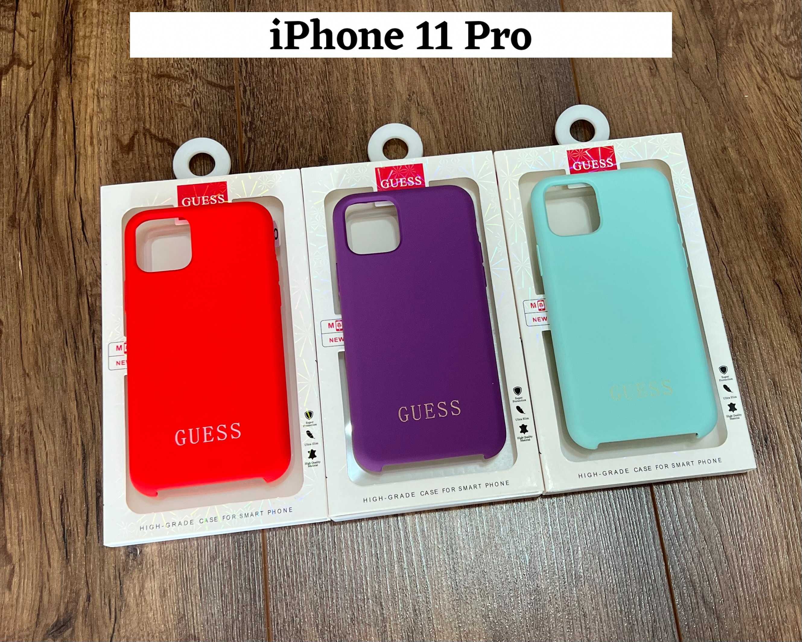 Guess Силиконов Кейс iPhone 12 Pro Max 11 Pro Max X XS SE 3 SE 2020 8