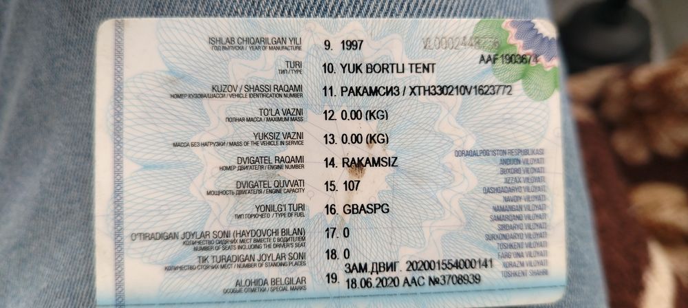 Gazel sirochni sotiladi pul zarur