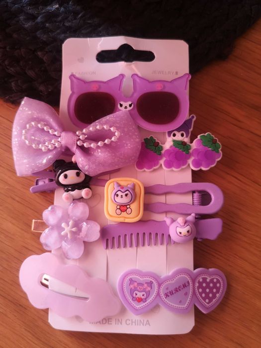 ленти за глава, фибички и комплект за декорация на кичури