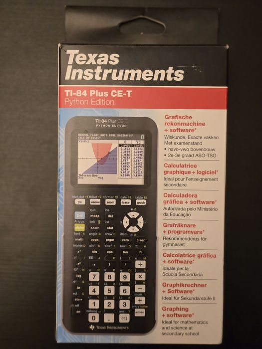 Calculator grafic Texas Instruments TI-84 Plus CE-T Python Edition