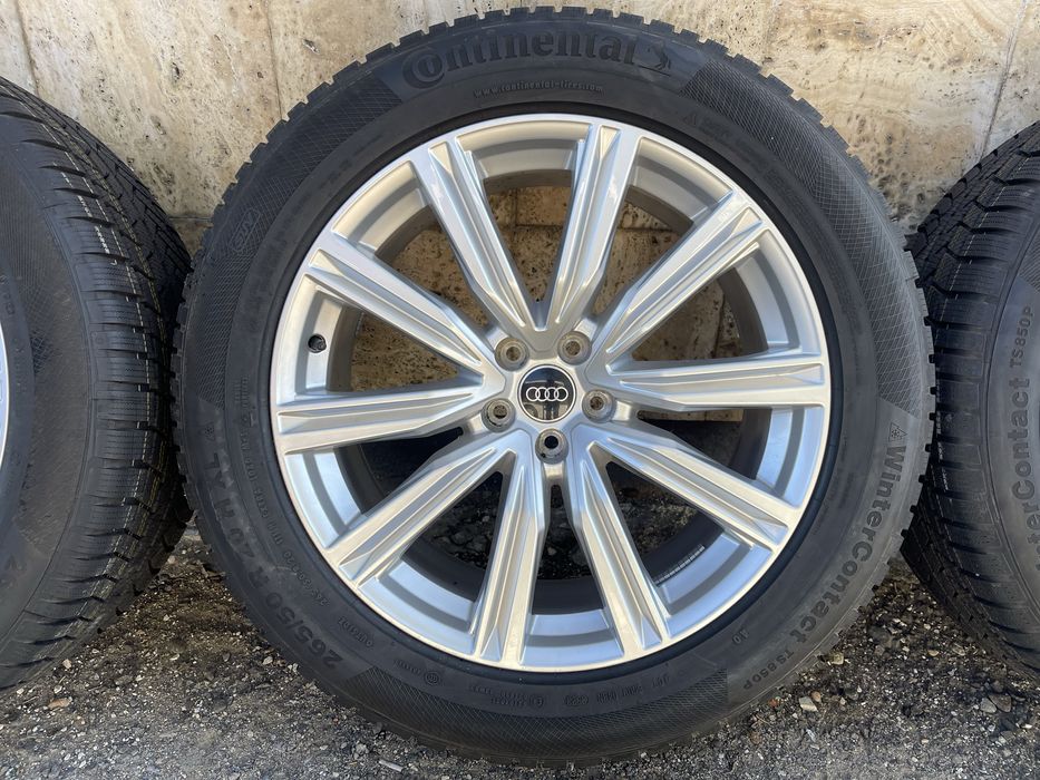 Jante Roti 20 Audi Q8 Q7 4M SQ8 Anvelope Iarna 265 50 R20 NOI DOT 2023