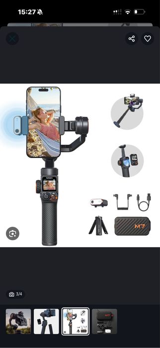 Hohem M 7 stabilizator sotiladi