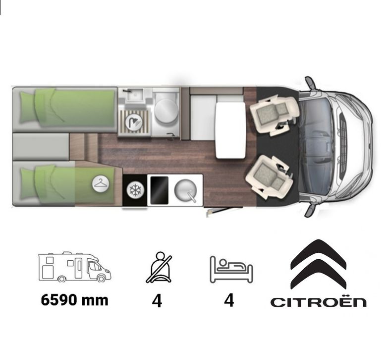 Autorulota-Camper 2024 / Forster / AC / Comfort Line, marchiza