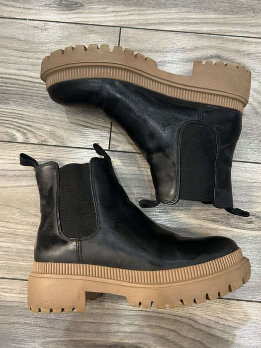 Кожени боти H&M