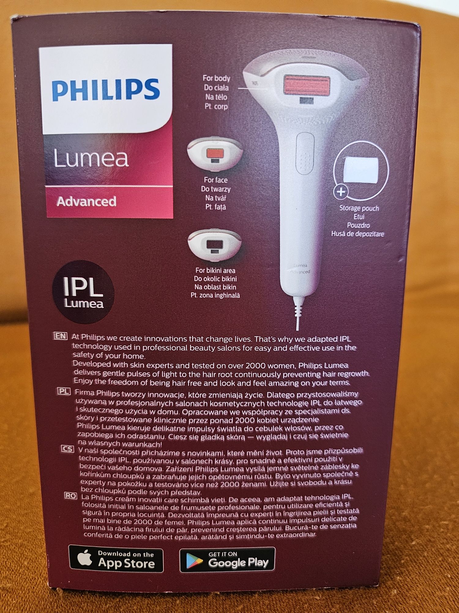 Epilator IPL Philips Lumea Advanced