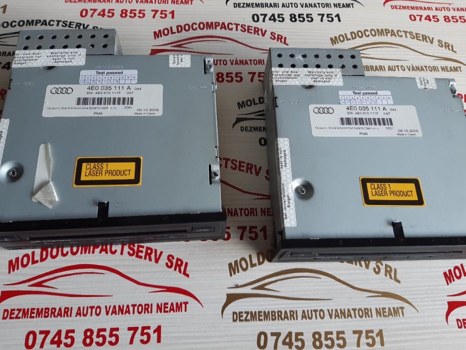 Torpedou volan stanga AUDI A6 C6, Magazie cd AUD A6 C6 4E0 035 111 A