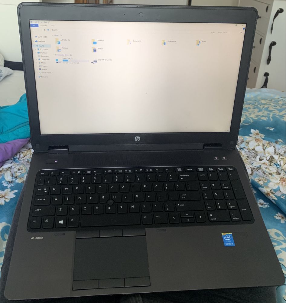 HP ZBook 15 G2, Core i5, 8gb RAM, 500 gb HDD