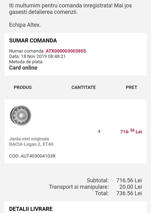 Cauciucuri iarna 185/65 R15 jante tabla si capace