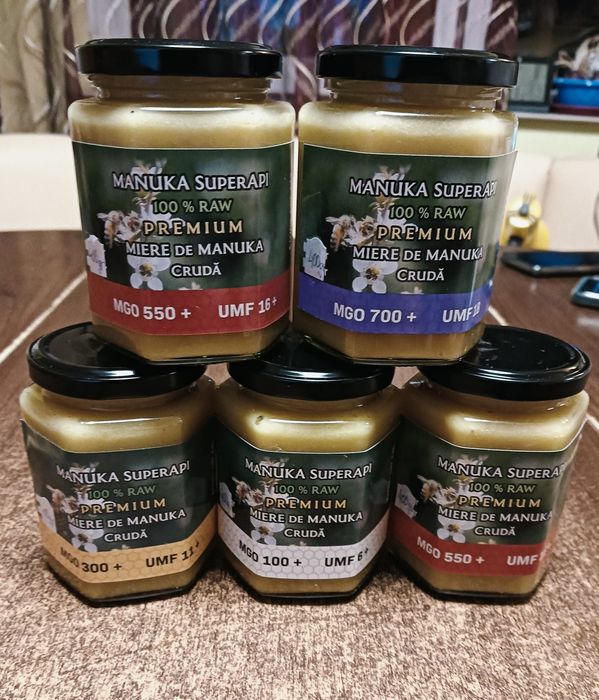Cremă de Brusture, Cremă Lavandă, Lăptișor de Matcă, Miere de Manuka