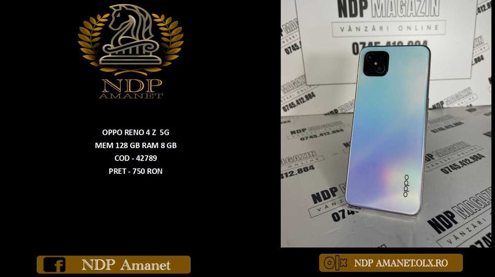 NDP Amanet NON-STOP Bld.Iuliu Maniu 69 OPPO RENO 4 Z  5G  ( 42789)
