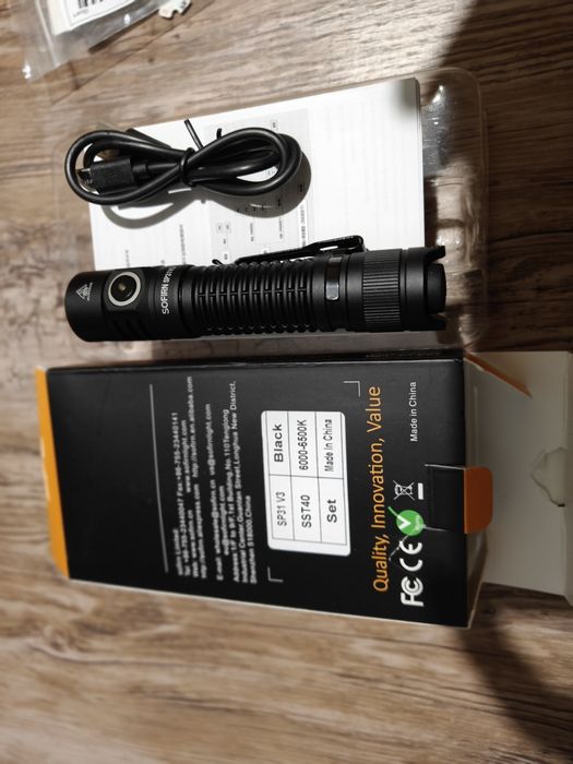 Тактически фенер Sofirn SP31 V3 Black